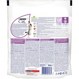 Сухой корм для кошек Purina Cat Chow с контролем образования комков шерсти в ЖКТ, домашняя птица, 400 г